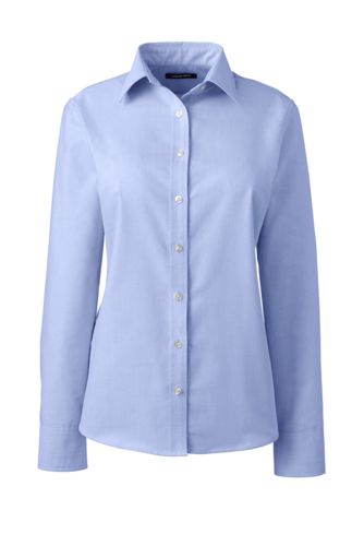 womens plus size oxford button down collar shirts