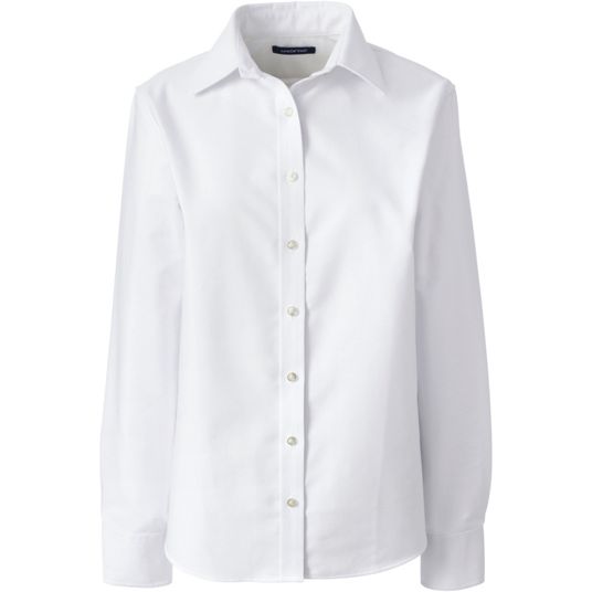 Womens WHITE Oxford Clothing | Lands' End