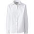 Women's Plus Size Long Sleeve Oxford Shirt, Front