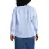 Women's Plus Size Long Sleeve Oxford Shirt, Back