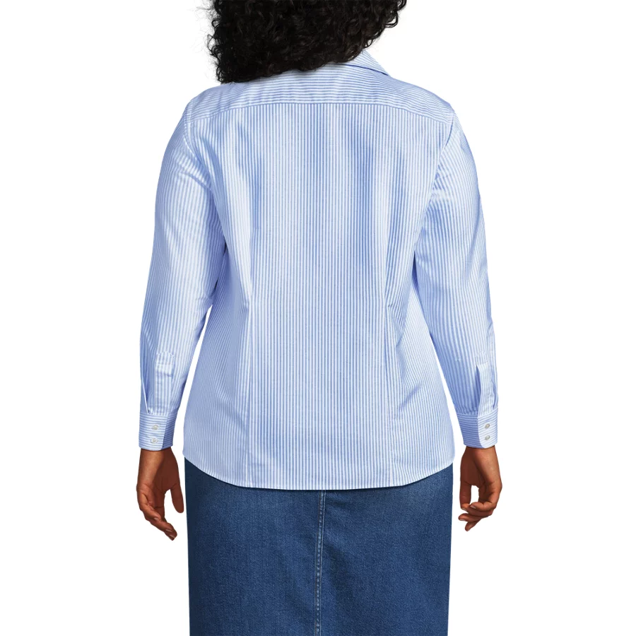 School Uniform Women's Oxford Shirt view 3