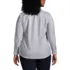 School Uniform Women's Plus Size Long Sleeve Oxford Shirt, Back