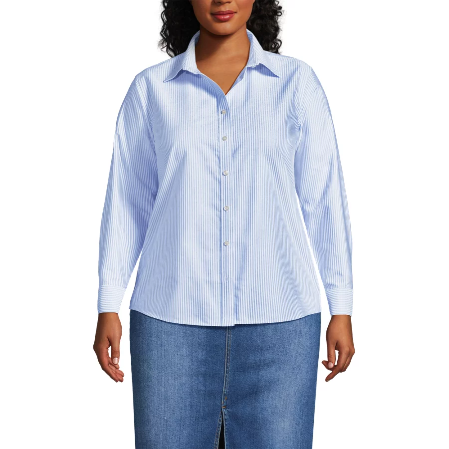 School Uniform Women's Oxford Shirt view 5