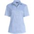 School Uniform Women's Plus Size Short Sleeve Oxford Shirt, Front