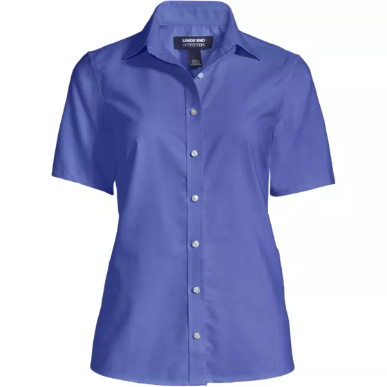 Women's Short Sleeve Oxford Shirt - primary