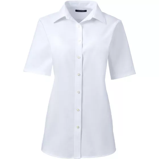 School Uniform Women's Short Sleeve Oxford Shirt - primary