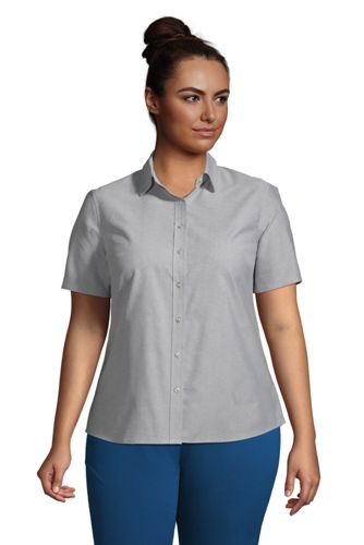 women's button down dress shirts short sleeve