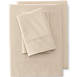 200 Thread Count Cotton Crisp and Cool Percale Pintuck Bed Sheet Set, Front