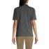 Women's Short Sleeve Relaxed Fit Hemmed Pima Polo Shirt, Back