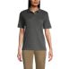 Women's Short Sleeve Relaxed Fit Hemmed Pima Polo Shirt, Front