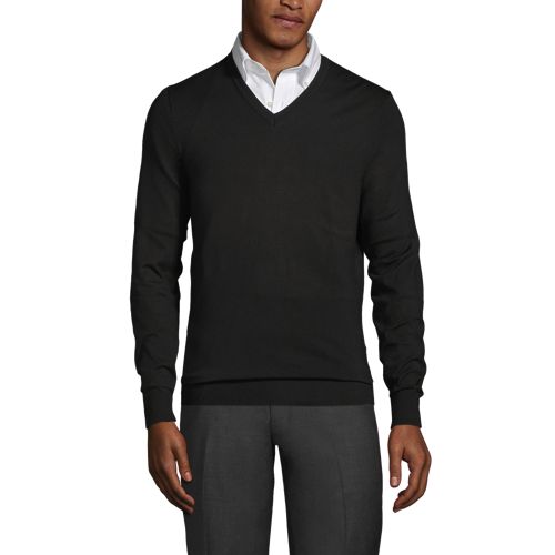 white v neck sweater mens