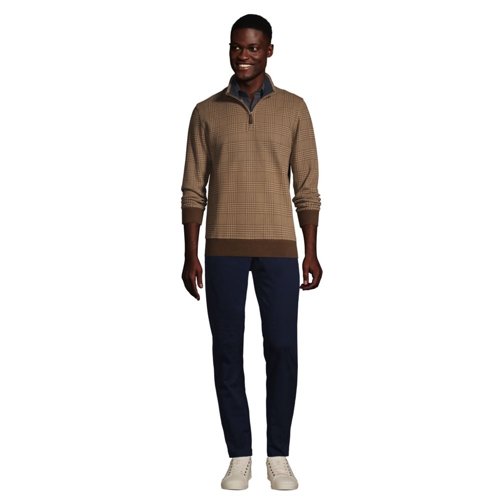 Men's Bedford Rib Quarter Zip Sweater