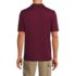 Men's Short Sleeve Solid Active Polo Shirt, Back