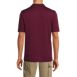 Men's Short Sleeve Solid Active Polo Shirt, Back