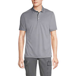 Men's Short Sleeve Solid Active Polo Shirt, Front