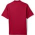 School Uniform Men's Short Sleeve Solid Active Polo Shirt, Back