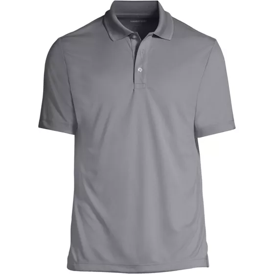 Men's Tall Short Sleeve Solid Active Polo - primary