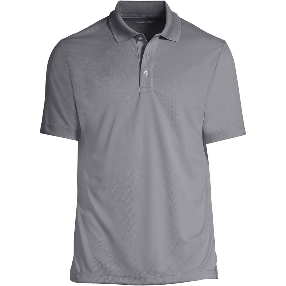 Men's Short Sleeve Solid Active Polo Shirt