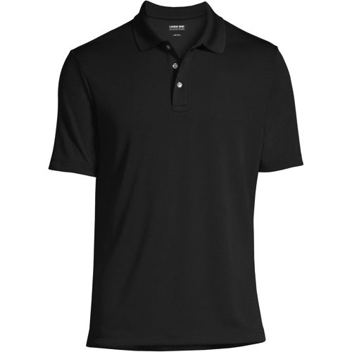 School Uniform Men's Short Sleeve Solid Active Polo Shirt