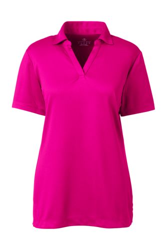 women's active polo shirts