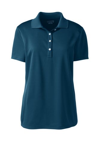 women's active polo shirts