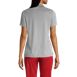 Women's Short Sleeve Solid Active Polo, Back
