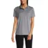 Women's Short Sleeve Solid Active Polo, Front