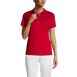 Women's Short Sleeve Solid Active Polo, Front