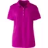 School Uniform Women's Short Sleeve Solid Active Polo, Front