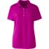 School Uniform Women's Short Sleeve Solid Active Polo, Front