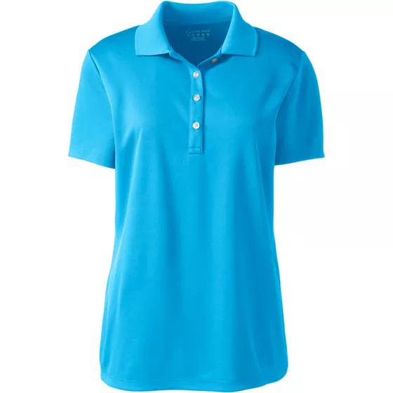 Women's Short Sleeve Solid Active Polo - primary