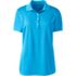 Women's Plus Size Short Sleeve Solid Active Polo, Front