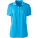 Women's Short Sleeve Solid Active Polo, Front
