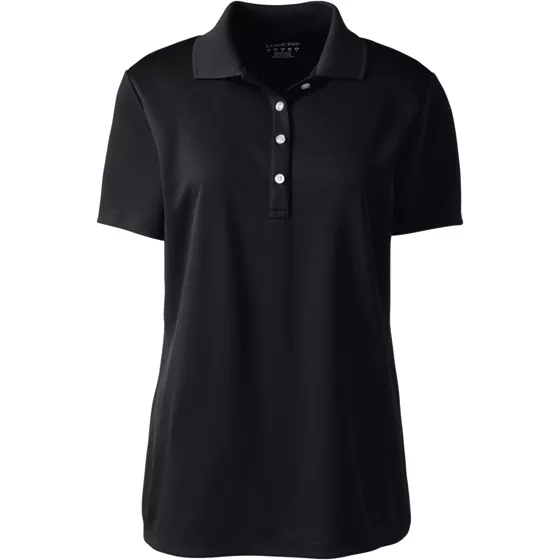 Women's Short Sleeve Solid Active Polo - primary