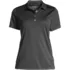 Women's Short Sleeve Solid Active Polo, Front
