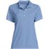 Women's Short Sleeve Solid Active Polo, Back