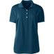 Women's Plus Size Short Sleeve Solid Active Polo, Front