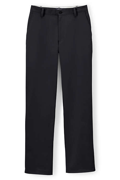 Men's Traditional Plain Front Chino Pants