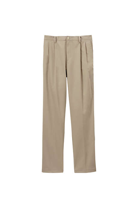Men's Traditional Fit Pleat Chino Pants