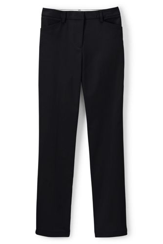 work pants women's black