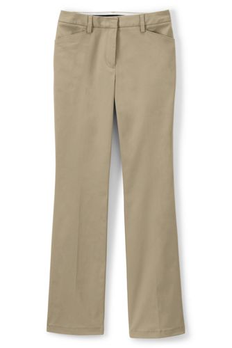 women's bootcut chino pants