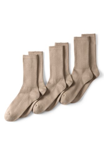 men's cotton crew socks