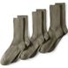 Men's Seamless Toe Cotton Crew Socks (3-pack), Front