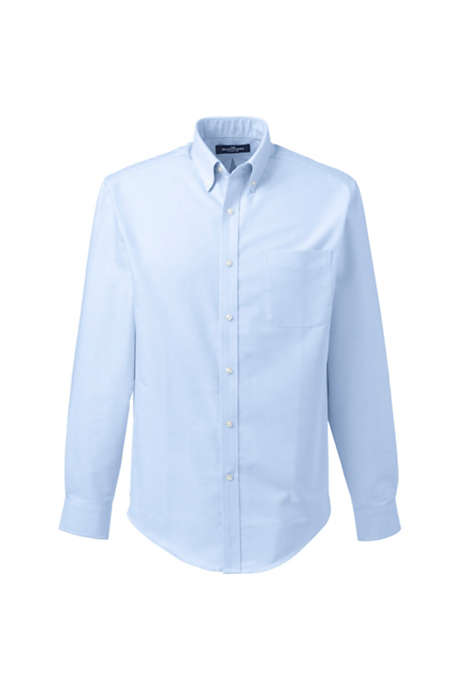 Men's Long Sleeve Button Down Tailored Fit Oxford Shirt