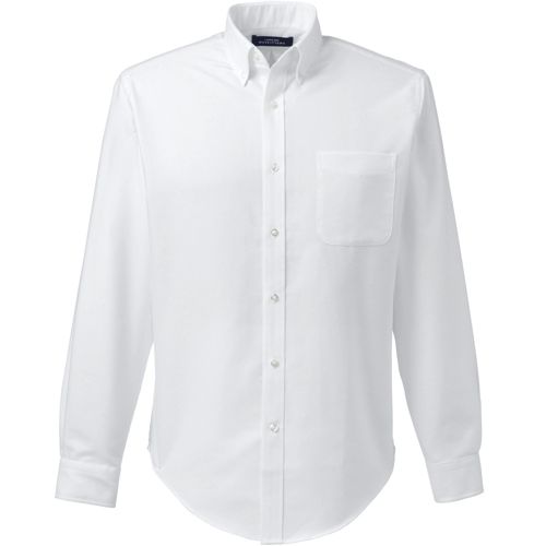 Men's Long Sleeve Button Down Tailored Fit Oxford Shirt