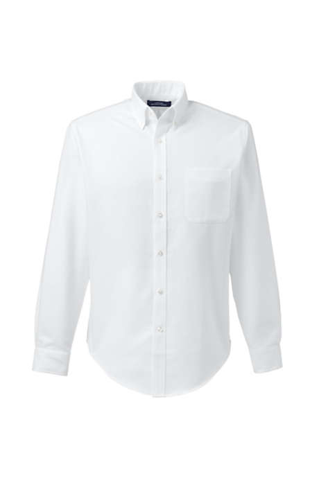 Men's Long Sleeve Button Down Tailored Fit Oxford Shirt