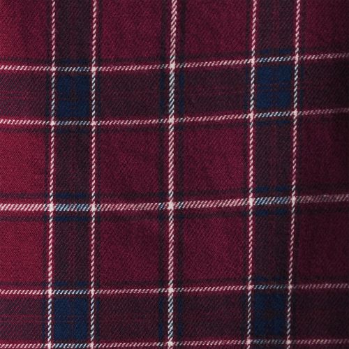 Burgundy/Radiant Navy Plaid