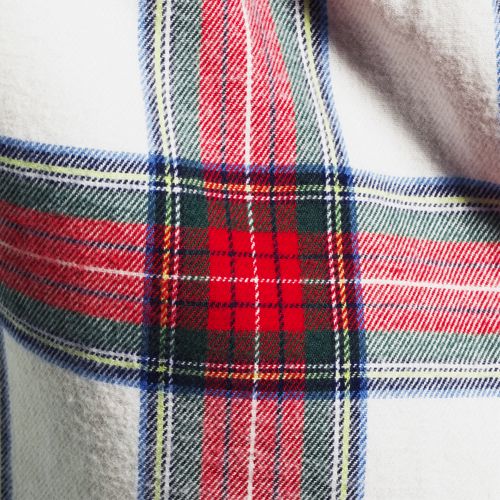 Ivory/Compass Red Multi Plaid