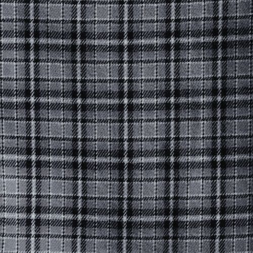 Gray Stone/Black Plaid