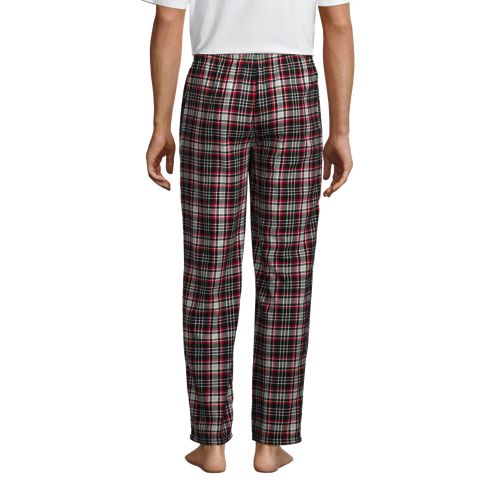 Men's Tall Flannel Pajama Pants, Men's 